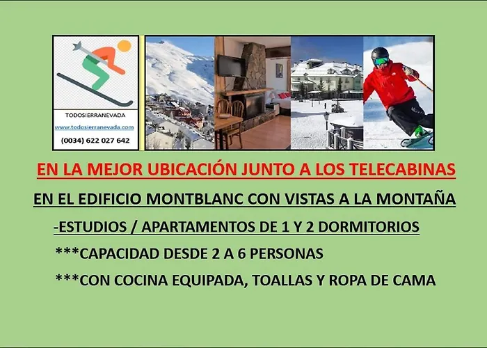 Todosierranevada Zona Baja - Montblanc Vistas A La Montana - Junto A Telecabinas * Sierra Nevada